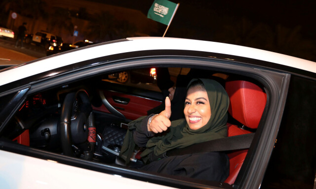 Historiske bilder: Nå er dette lov i Saudi-Arabia